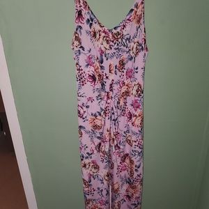 Floral High Low Dress